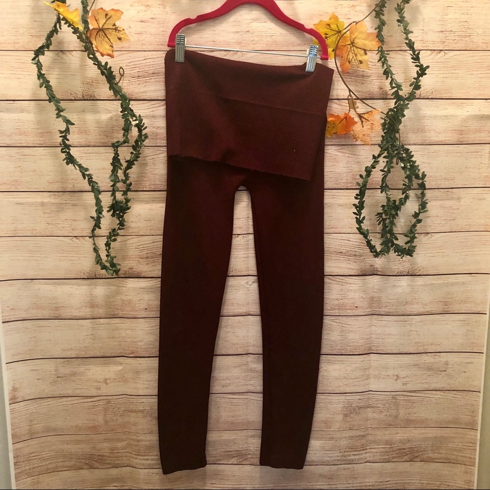Maroon Body Shaper Leggings sz. M